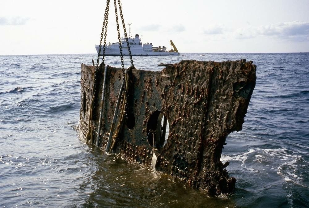 RMS Titanic Hull Fragment - Titanic Museum